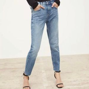 Zara The Cigarette Jeans in Sunset Blue Size 6